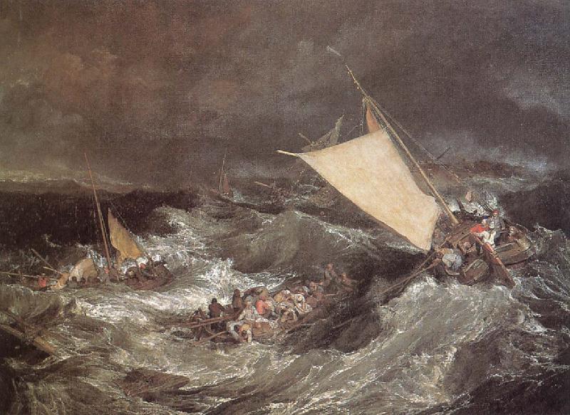 J.M.W. Turner The Shipwreck Spain oil painting art